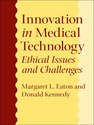 cover image of Innovation in Medical Technology